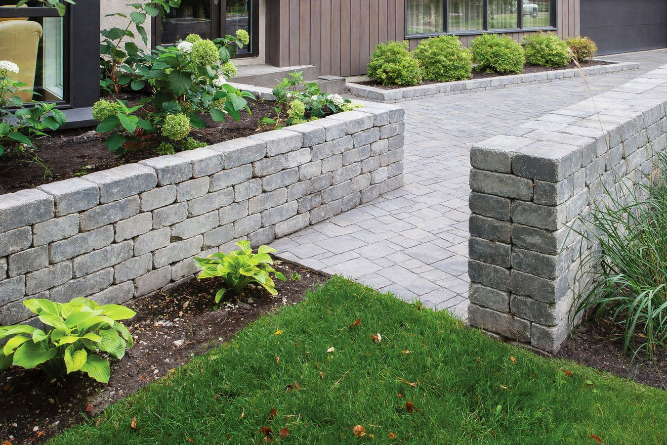 Concrete retaining walls in Napa, CA