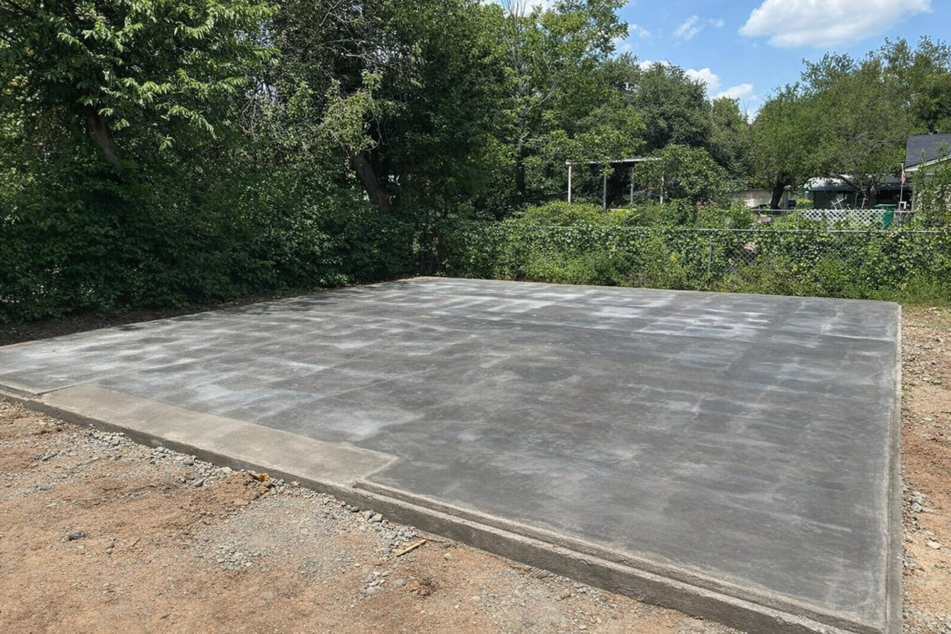 Slab foundation building in Napa, CA